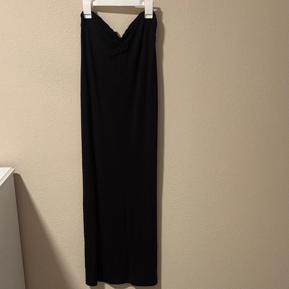 Strapless Black Dress